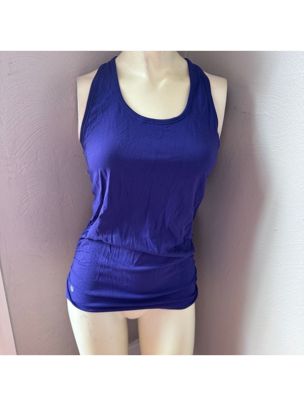 Athleta speedlight purple racer back tank top NWT size Xs